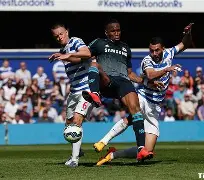  德罗巴和nba球员合影 